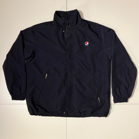 Pepsi logo embroidered North End windbreaker - Picture 1 of 3